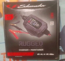 Schumacher Rugged 2a Car Battery Charger Maintainer 612v Std Gel Lithium