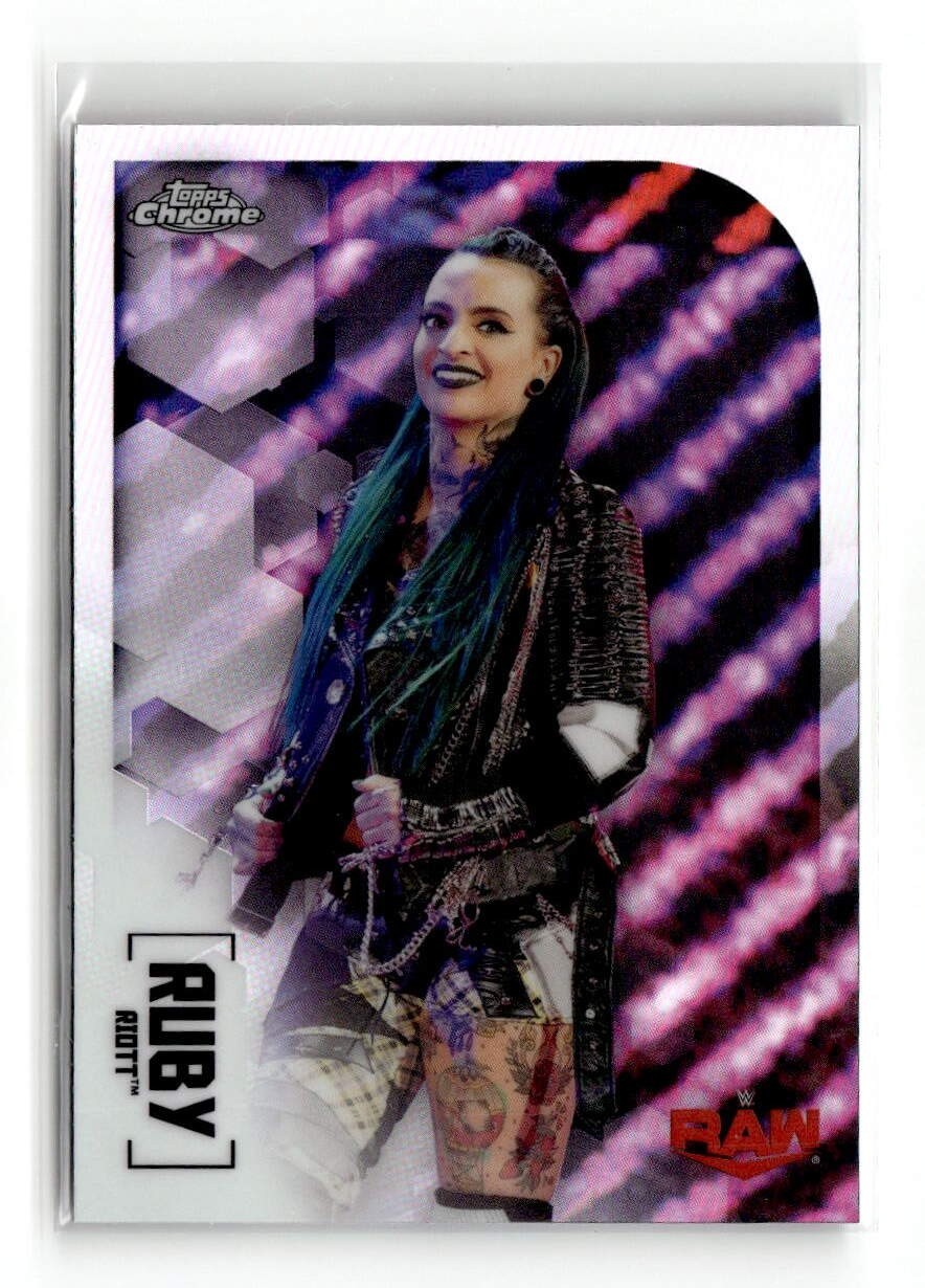 2020 Topps Chrome WWE - Ruby Riott #53 Refractor