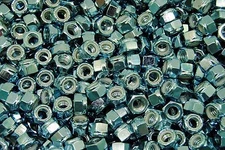 (3,000) Nyloc 5/16-18 Hex Locking Nuts Coarse Zinc Nylock BULK