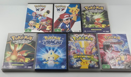 Pokémon DVD Bundle Lot of 13 Pokemon Movie XY Master's Quest Heroes Kyurem PAL - Picture 5 of 5