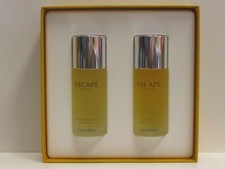 Escape by Calvin Klein For Men Set 3.4 oz EDT Spray 3.4 oz After Shave RARE