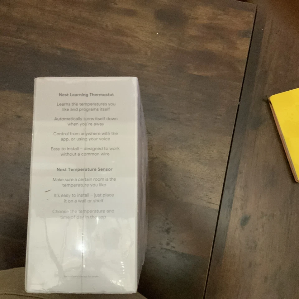 Google Nest Learning Thermostat+ 2 Nest Temperature Sensors - Image 4 of 4