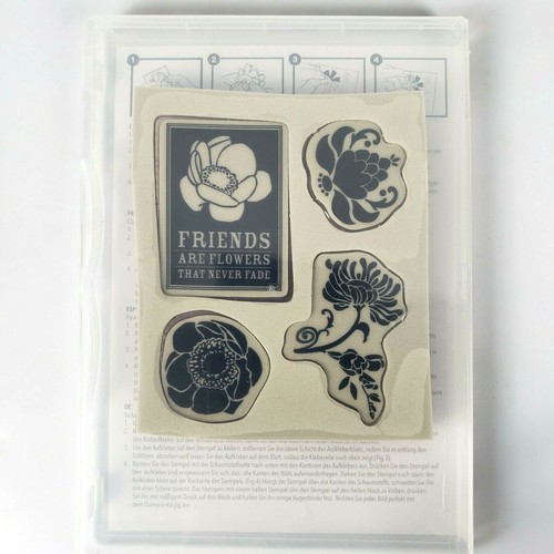 Stampin Up Cling Stamp Set Friends Never Fade Stampin' Up! Craft Scrapbook - Picture 3 of 7