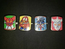 4 Shogun Warrior Robot Robocon Gumball Vending Machine Japan Lighters NOS SKU 14