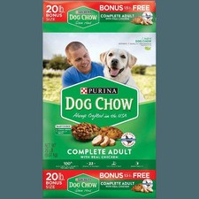 purina dog chow 52 lb bag