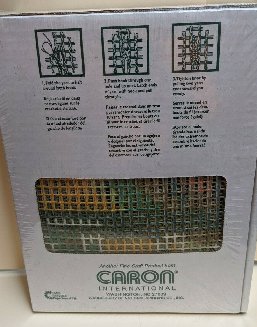 Sports Latch Hook Kit Natura Caron 20" X 27" New Sealed R058 eBay