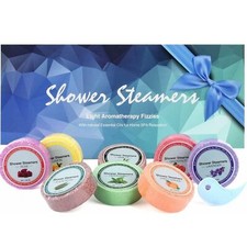Shower Steamers Shower Bombs Variety Pack of 8 Shower Bombs Body Care Gift C2
