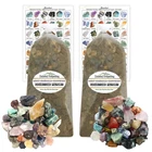 Gemstone Paydirt "Ruby Emerald Sapphire" 5.5lb | 2 PACK SPECIAL! Gem Rough Stone