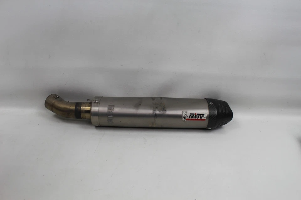 Ducati 848 EVO Corse 1198 1098 MIVV Slipon latas de escape silenciadores tubos DAÑOS Foto 2 de 4