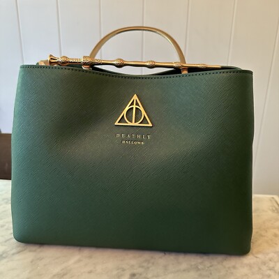 Loungefly Harry Potter Elder Wand Slytherin Handbag - BoxLunch Exclusive