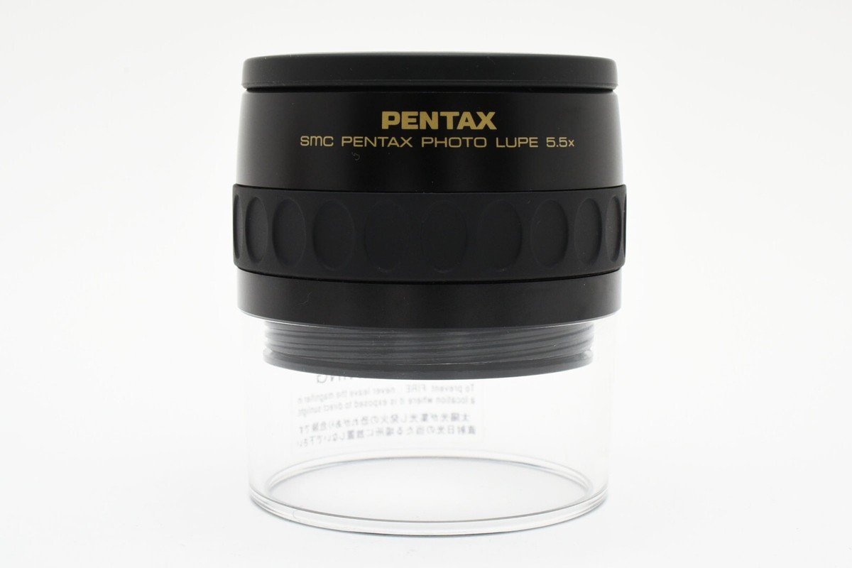 🚀🎁《EXC+5 in BOX》PENTAX SMC Pentax Photo Lupe Loupe 5.5x