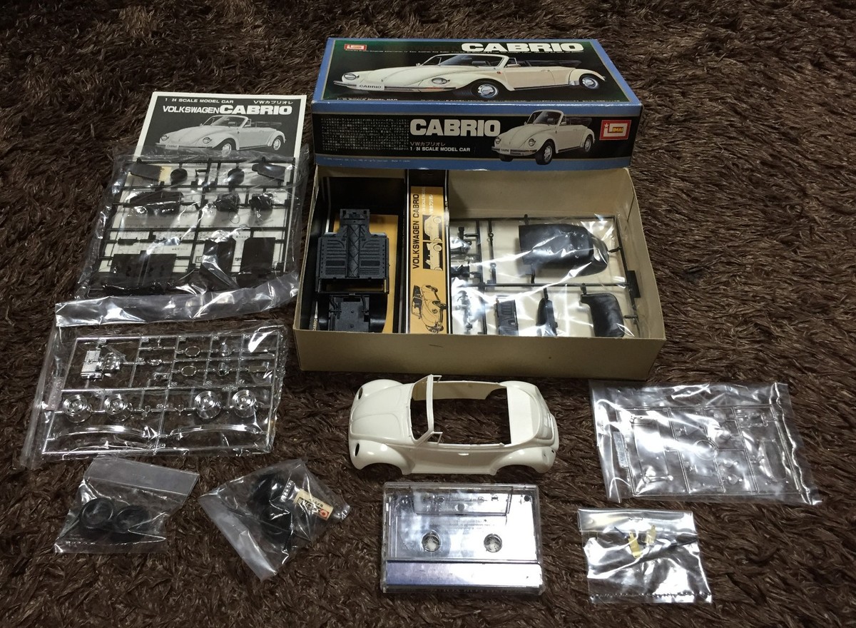 VOLKSWAGEN CABRIO 1/24 MODEL KIT IMAI JAPAN | eBay