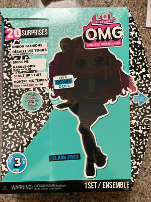 Poupée LOL OMG Class Prez - Série 3 - Teacher's Pet Smarty Punts - MGA NEUVE