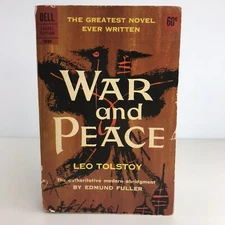 War and Peace by Leo Tolstoy; with E. Fuller & C. Garnett; 6th DELL 9394 1965