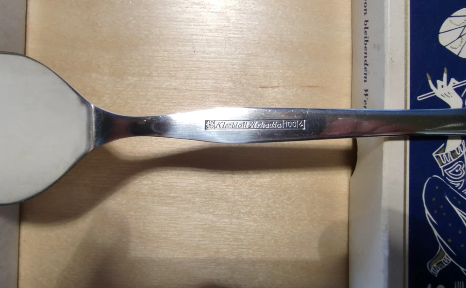 Arkadia Tortenheber   1070 - schwerversilbert Alpacca Silberauflage 100 g - Bild 4 von 4