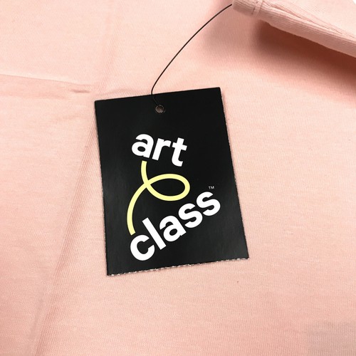 Art Class Girls Size S 6/6X Lettuce Edge Tank Top Pale Pink - Picture 5 of 8