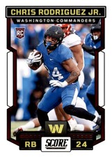 2023 Score - Rookies Chris Rodriguez Jr. #330  (RC)