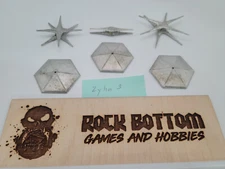 Ravenstar Studios Cold Navy Bergstrum Battlestar BSG Sci Fi Zylons lot RBGH #3