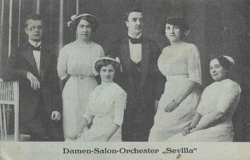 Postkarte - Damen-Salon-Orchester "Sevilla" (16)