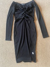 pretty little thing black dress 4