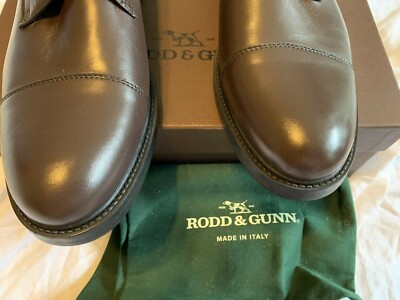 RODD & GUNN Brown Leather Dress Shoes made in Italy | eBay  display picture 3