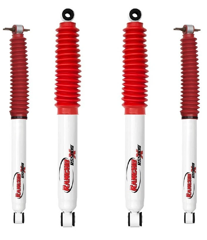 Rancho Front Rear Shock Absorbers Set 4 PCS for Chevrolet K1500 K2500 TAHOE 4WD - Image 2 of 4