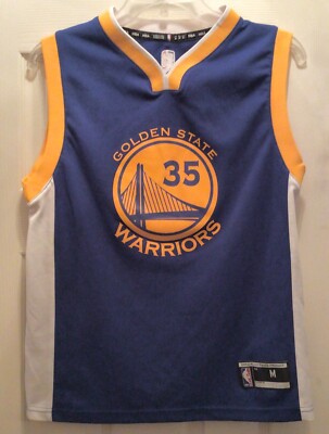 Kevin Durant #35 Golden State Warriors NBA Jersey Youth