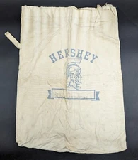 Hershey Spartans Canvas Bag Vtg 23" x 17" (G12)