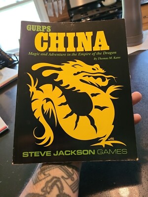  Gurps China Steve Jackson Games RPG game Module