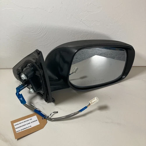 2008-2014 Scion XD Side Mirror Passenger Front Powered Turn Signal Gray Black