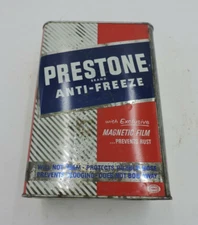 Prestone Brand anti-freeze Eveready Union Carbide One (1) Gallon Can- Empty
