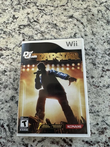 Def Jam Rapstar (Nintendo Wii, 2010)CIB