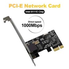 RJ45 Network Card 10/100/1000Mbps RJ45 PCI LAN Etherent Gigabit Adapter PCIe