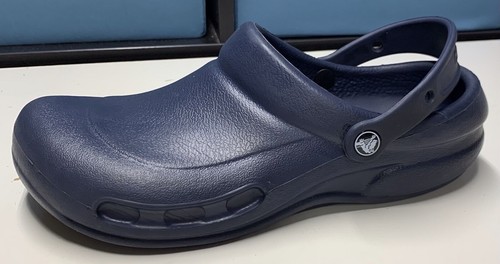 Crocs Navy Lock Slip Resistant Clog 