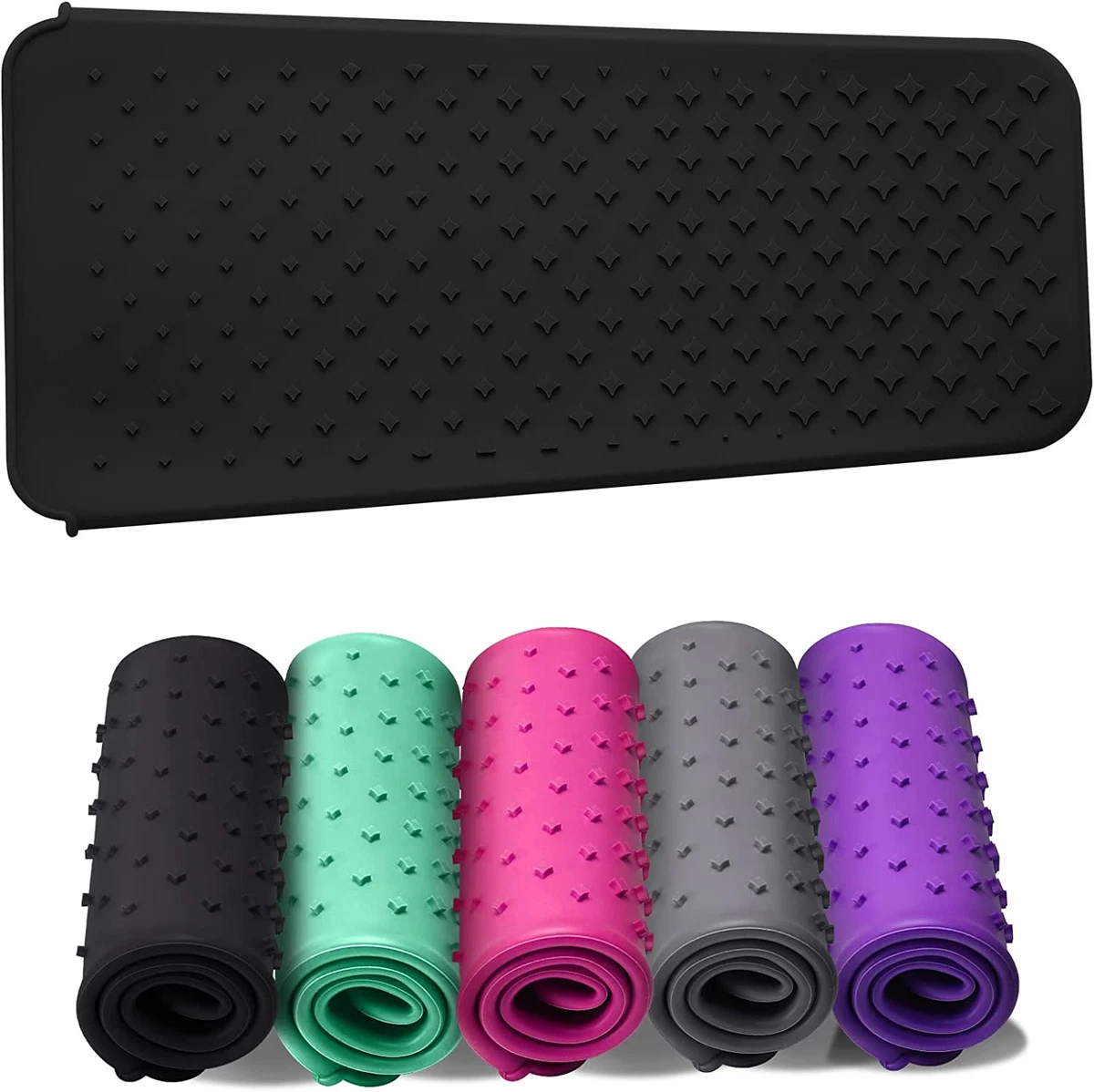 ZAXOP Silicone Heat Resistant Mat Flat Iron Holder Used as Heat