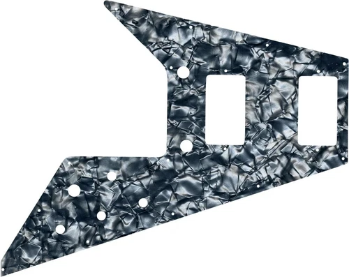 WD Custom Pickguard For Gibson 1966-1970 And 1975-1982 Flying V Mahogany Or 1...