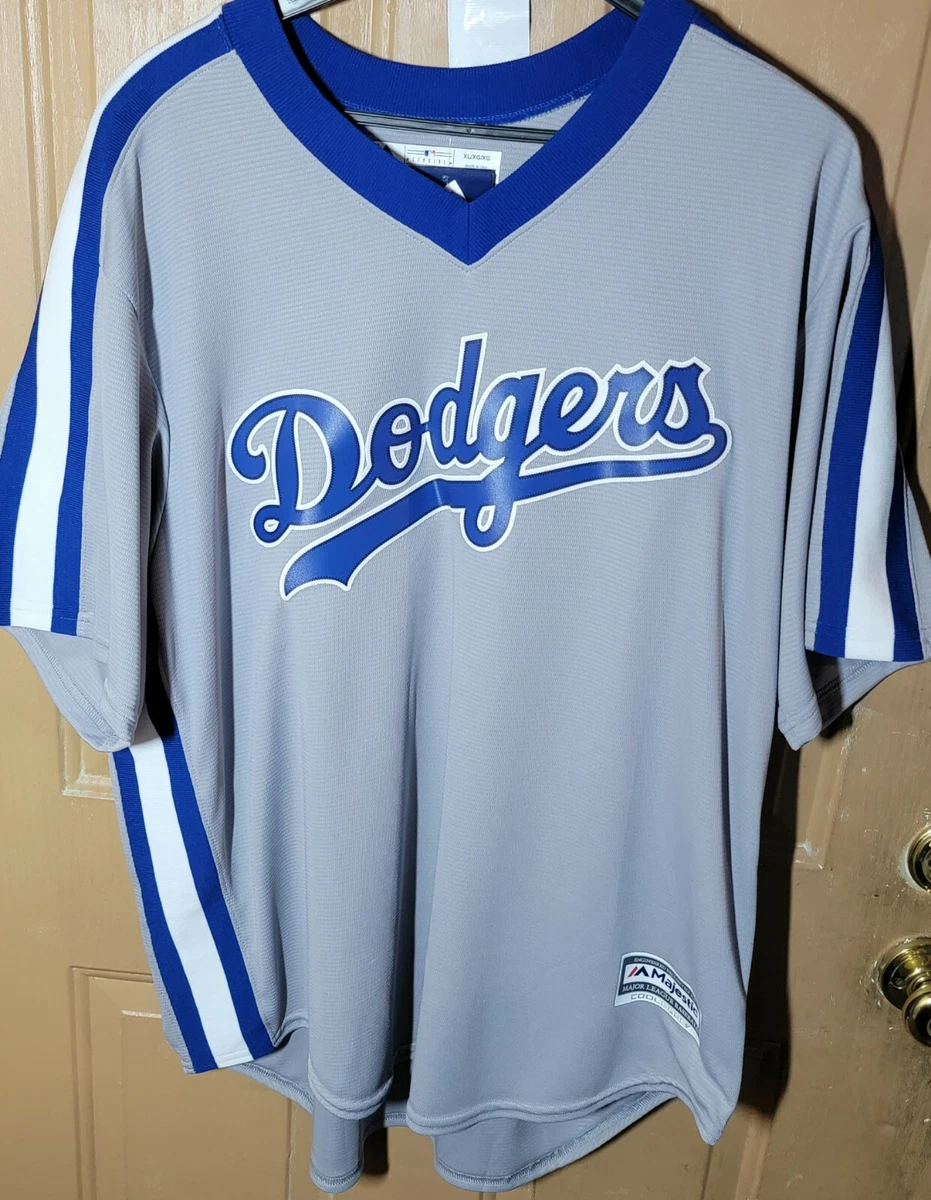 LOS ANGELES DODGERS HIGH QUALITY STITCHED COOLBASE PULLOVER JERSEY SIZE  XLARGE