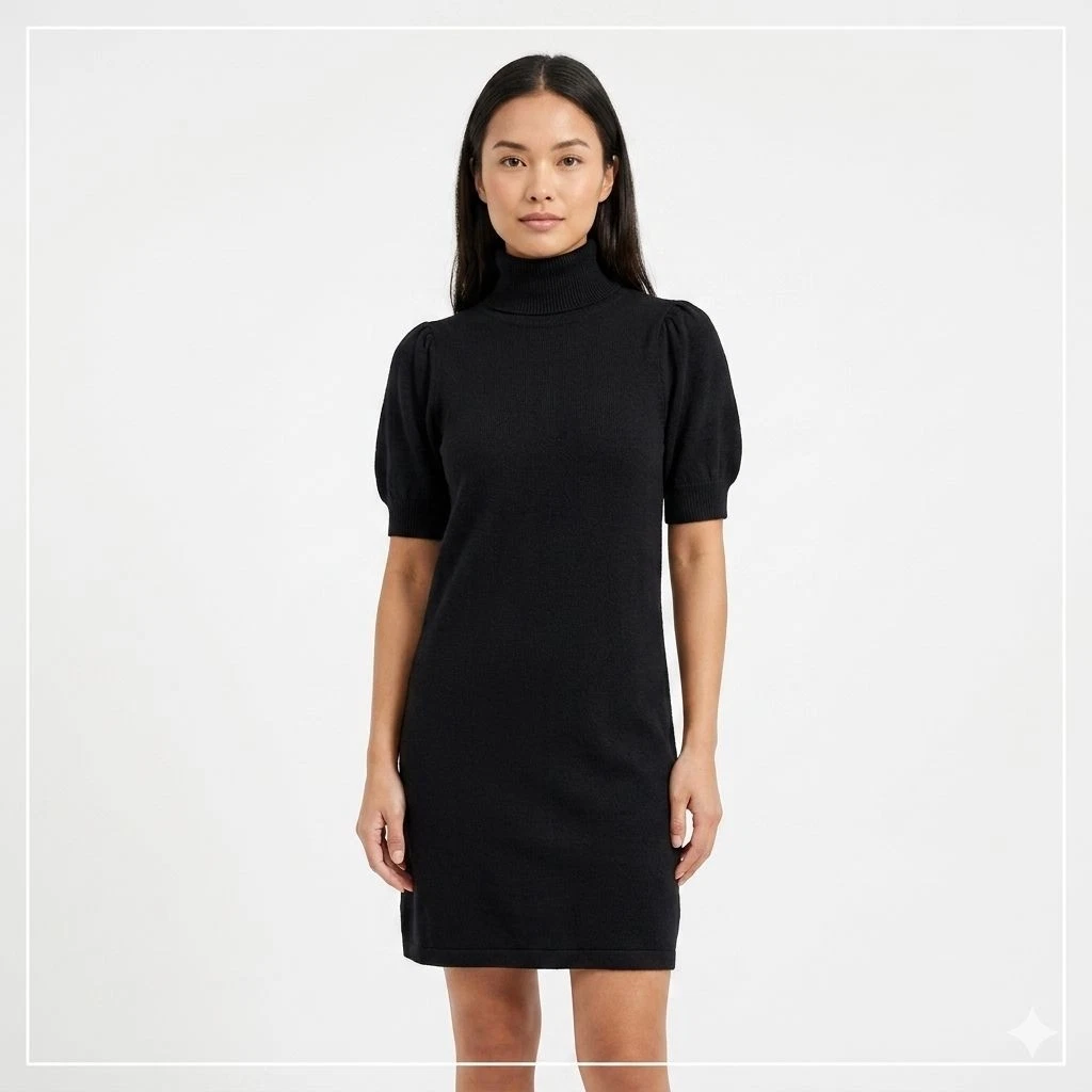 Turtleneck Shift Dresses for Women for sale