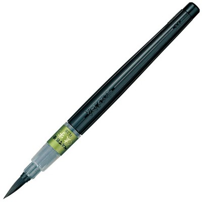 Pentel Brush Pen, Pentel Brush Pen XFL2B, Broad Tip, Black