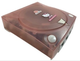 Dreamcast console Hello Kitty skeleton pink Japan Tested Working Excellent