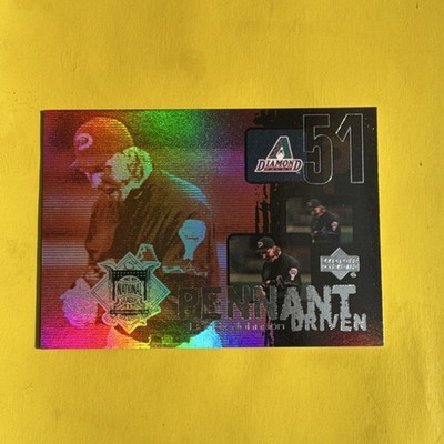 2000 Upper Deck Diamond Randy Johnson ''Pennant Driven'' #PD10 Arizona Diamondback