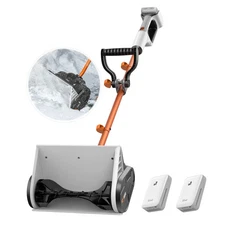 Litheli Cordless Snow Shovel 20V 12" Battery Powered Snow Thrower Blower