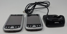Lot of 2 Dell Axim X51v PDA Handheld 624MHz VGA No Battery Untested w/ Cradle
