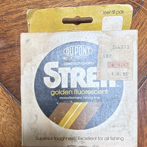 DuPont Stren Golden Fluorescent Monofilament Fishing Line All Fishing