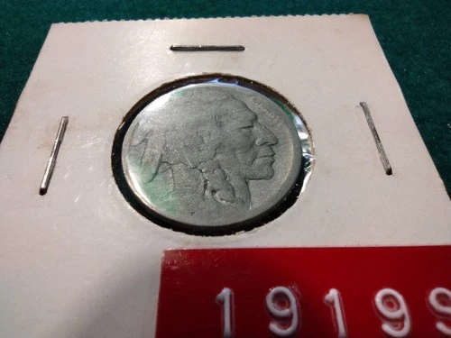 1919-S Buffalo Nickel G/Vg Low Mintage 7.5 M See Pics Low Shipping
