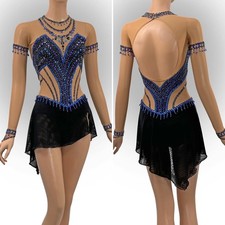 ice figure skating competition dress Gymnastics costume dance Dress dyeing