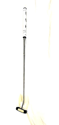 LEFTY! EGK STRIPES MALLET PUTTER, CENTER SHAFT MOUNT, SINGLE BEND SHAFT