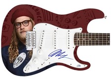 Allen Stone Signed Autographed 1/1 Custom Graphics Photo Guitar ACOA