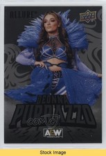 2024 Upper Deck Allure AEW Black Rainbow Deonna Purrazzo #18 READ 17an