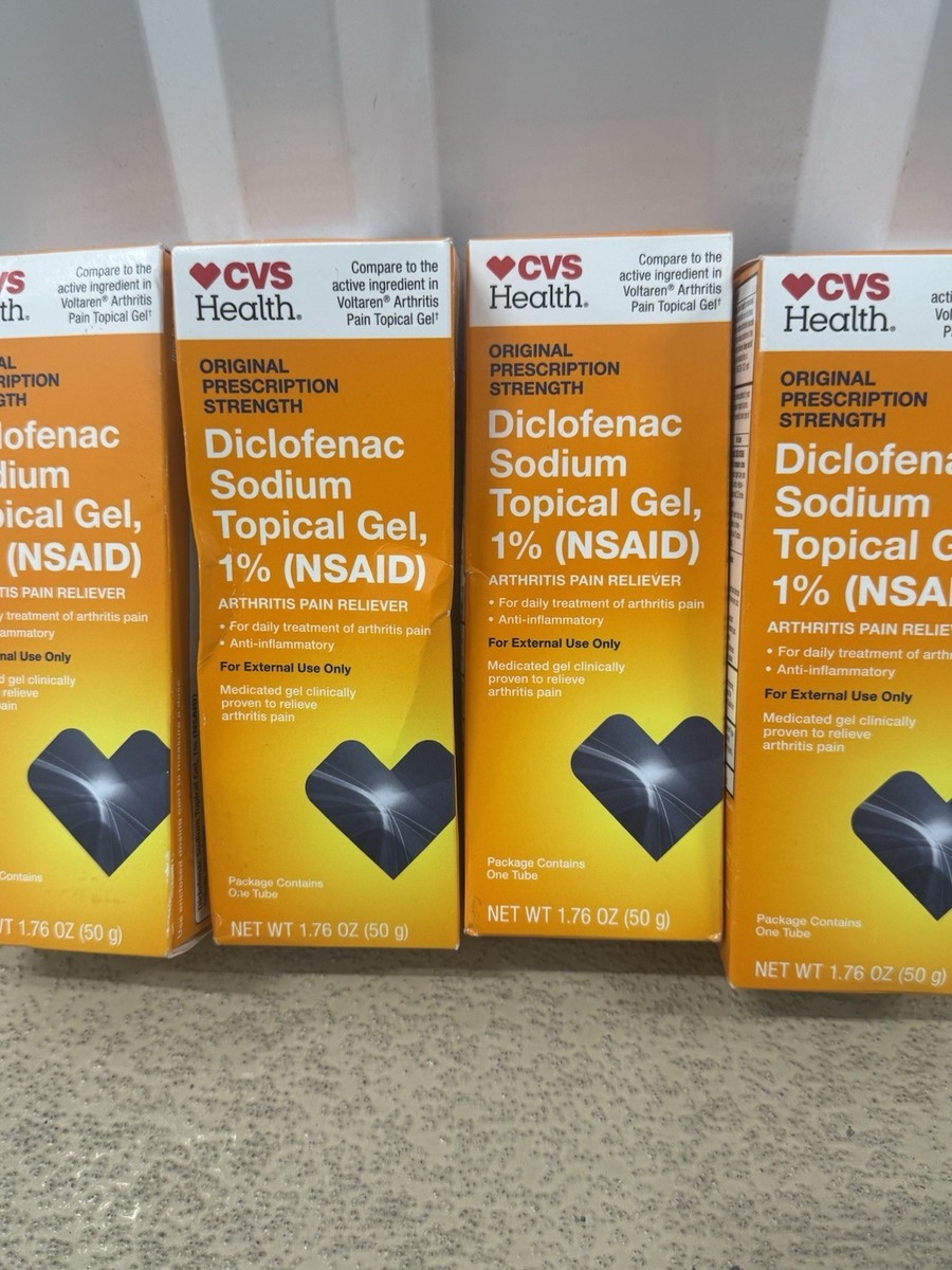 終焉の福音 / Diclofenac 4x CVS Diclofenac Sodium Gel 1% 1.76oz Exp 09/2026 | eBay